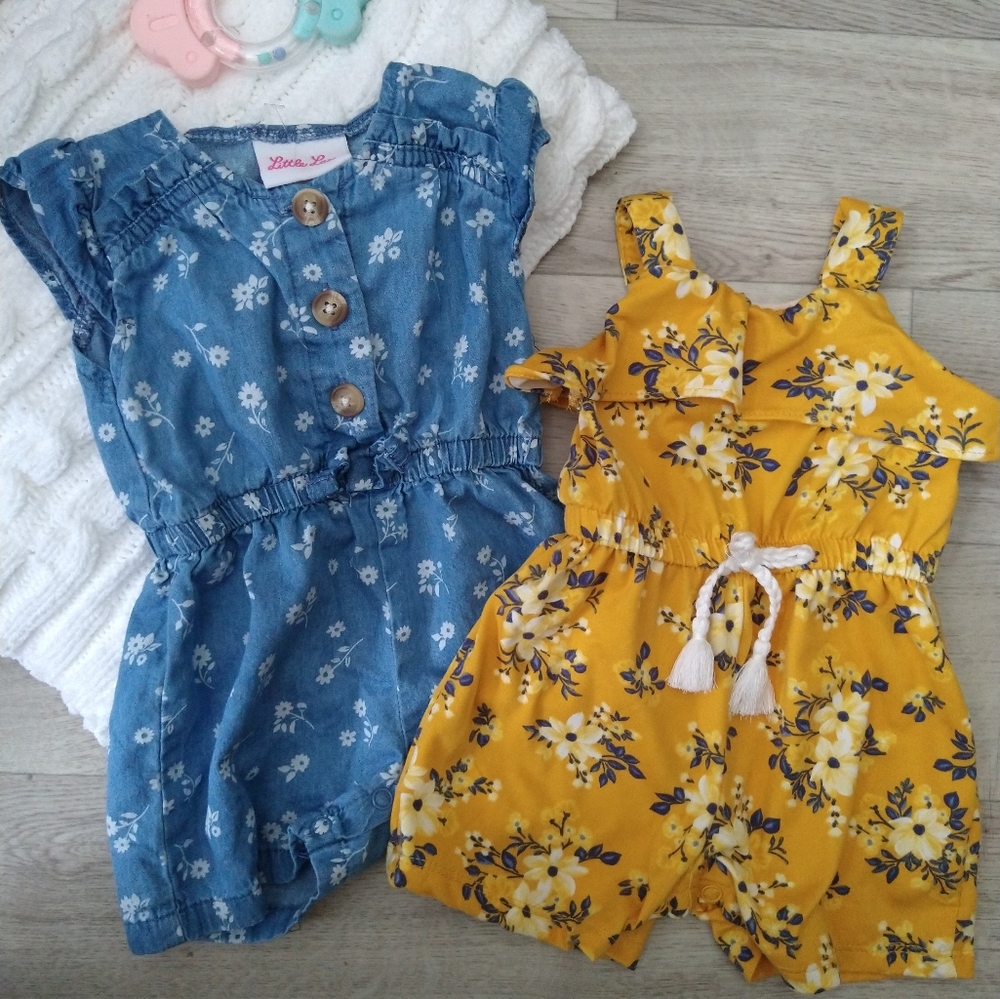 Baby Girl Rompers 2pc